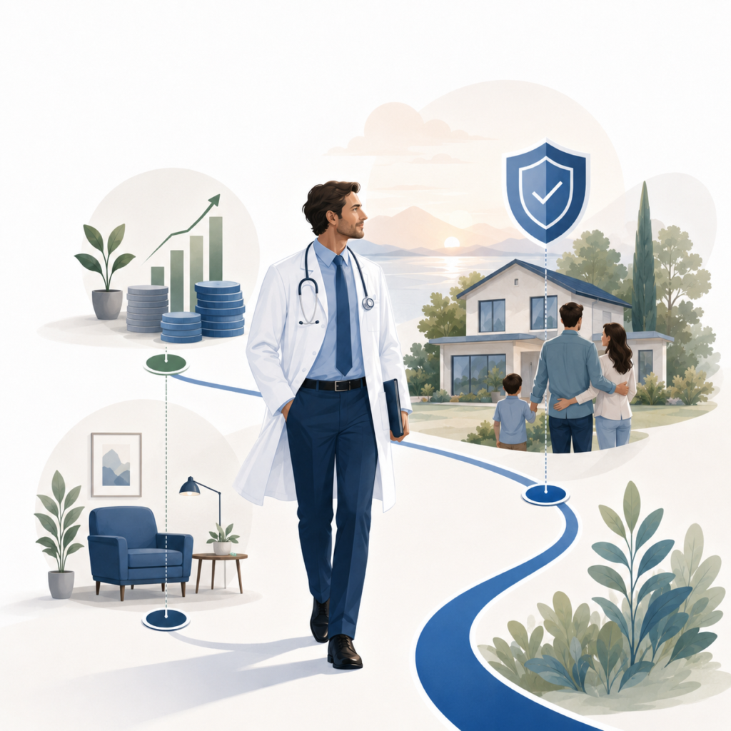 Protection du revenu, de la famille et du patrimoine d’un médecin libéral