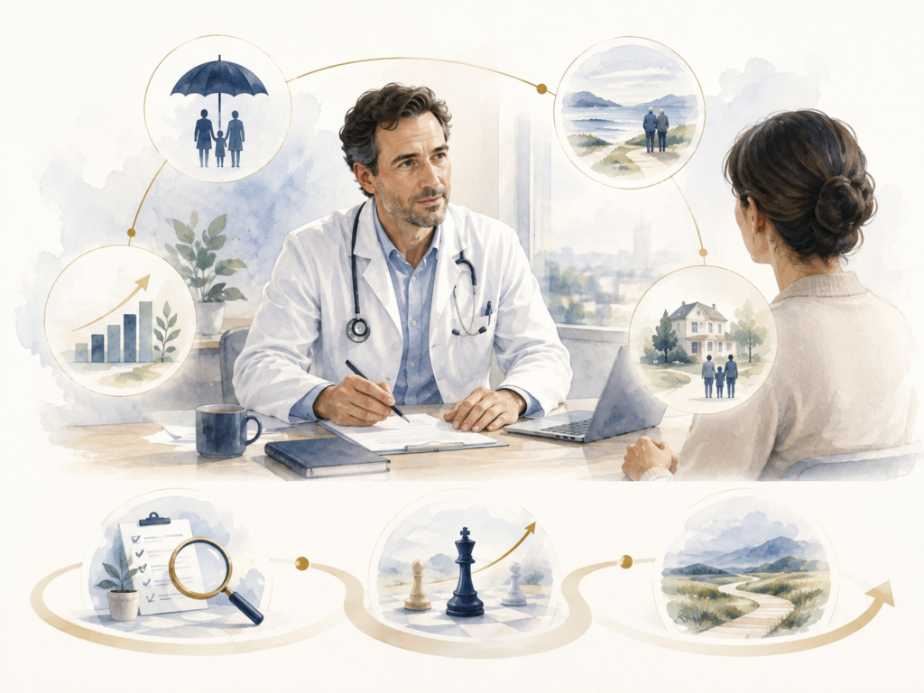 Accompagnement patrimonial pensé pour les médecins libéraux